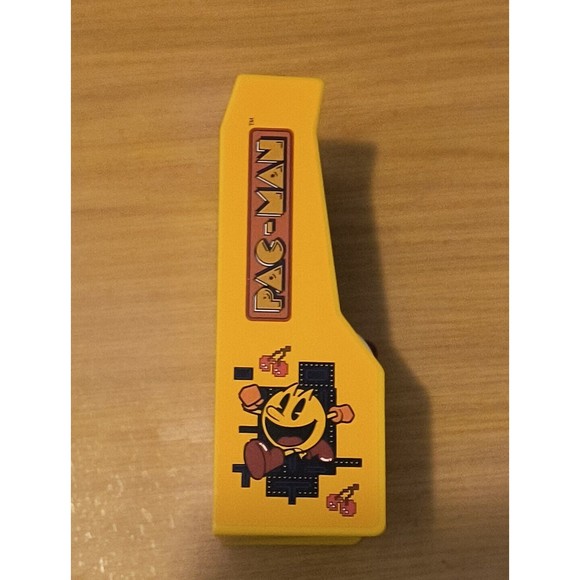 Vintage Pac-Man Bandai Namco Small Handheld Arcade Game Yellow WORKS - Picture 2 of 6